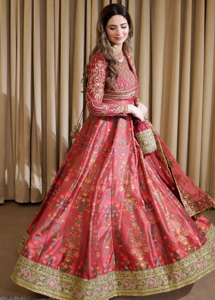 Maria Osama Khan Pret Embroidered 3 Piece Suit Zareen