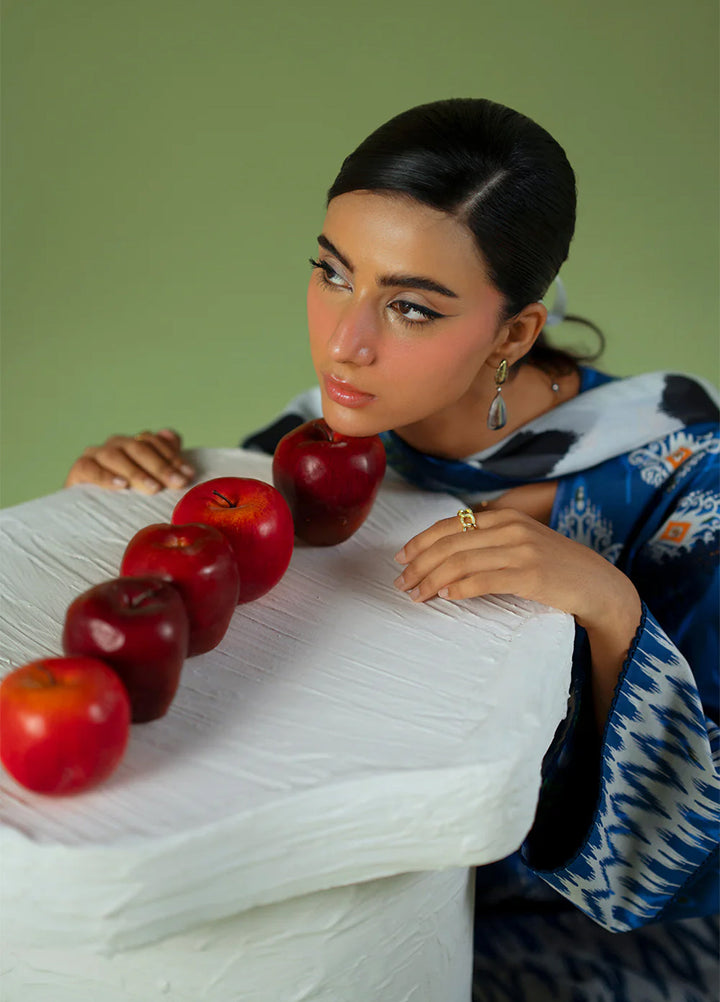 Joolie Prints by Saira Rizwan Printed Cambric Suits Unstitched 3 Piece SR25JP JPU25-09 City Bloom - Summer Collection