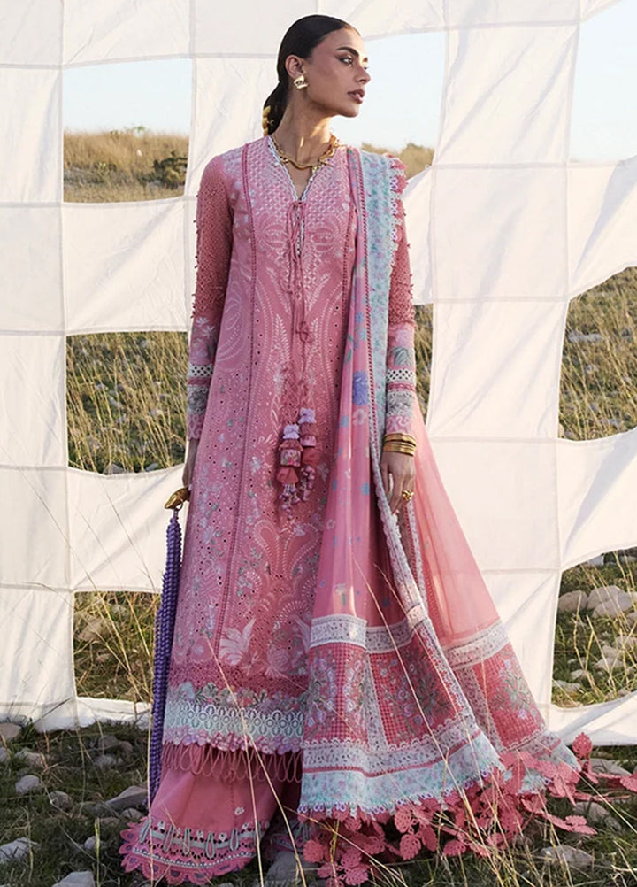 Suffuse Unstitched Embroidered Lawn 3 Piece Suit SSY26ULE Kesira - Eid Collection
