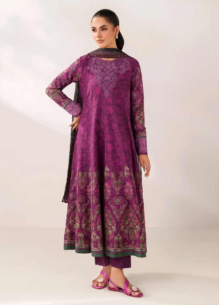 Xenia Formals Unstitched Embroidered Lawn 3 Piece Suit XE26ULS D-07 Ainee - Summer Collection