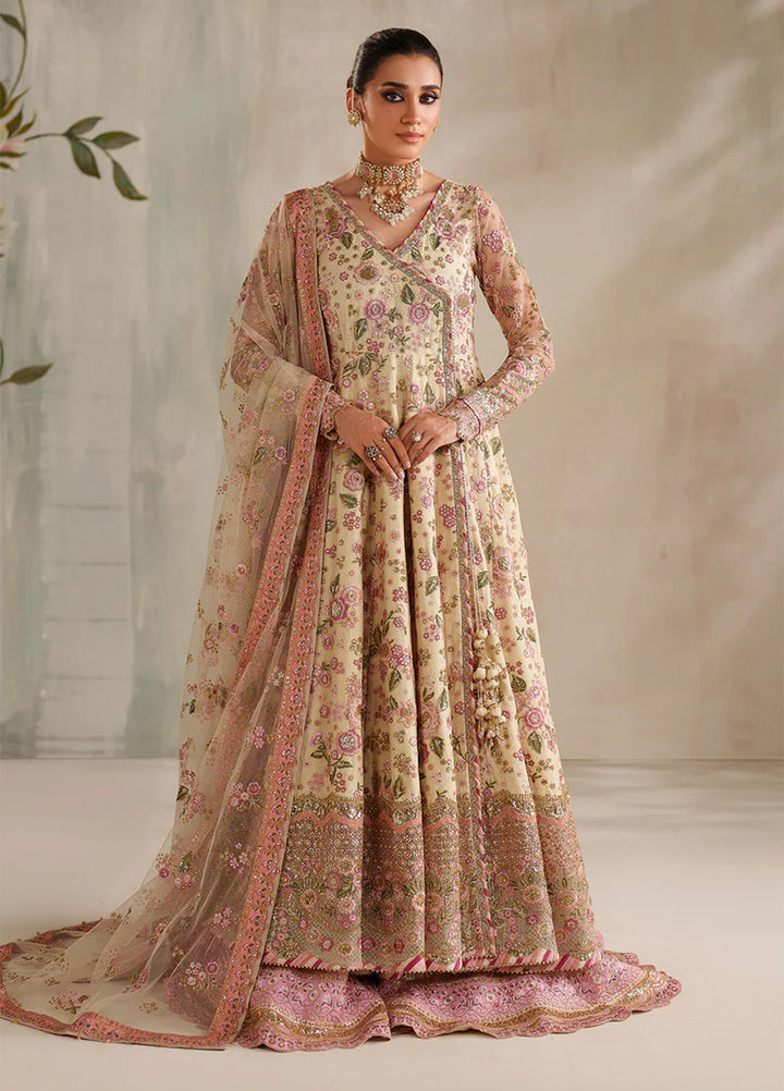 Chantelle by Baroque Unstitched Embroidered Net 3 Piece Suit BQ26UCF UF-4371 - Festive Collection