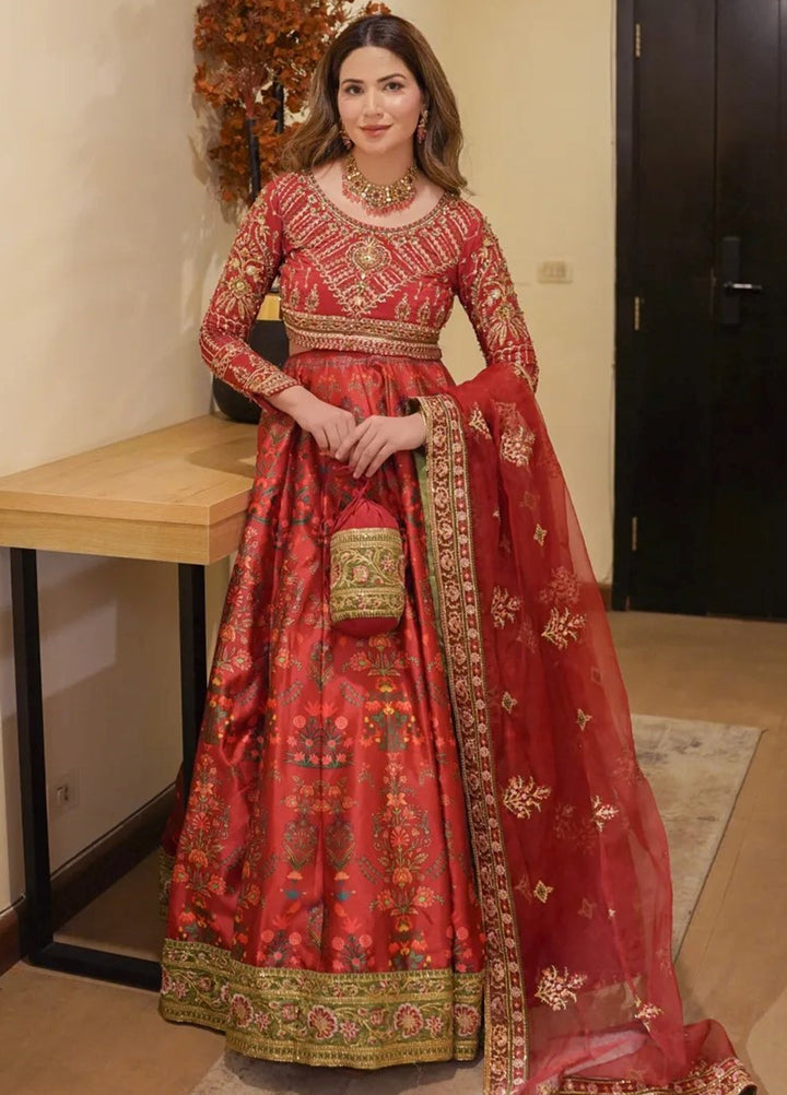 Maria Osama Khan Pret Embroidered 3 Piece Suit Zareen