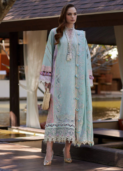Ariya by Kanwal Malik Unstitched Embroidered Luxury Lawn 3 Piece Suit KM26UA D-3 ELIANA - Summer Collection