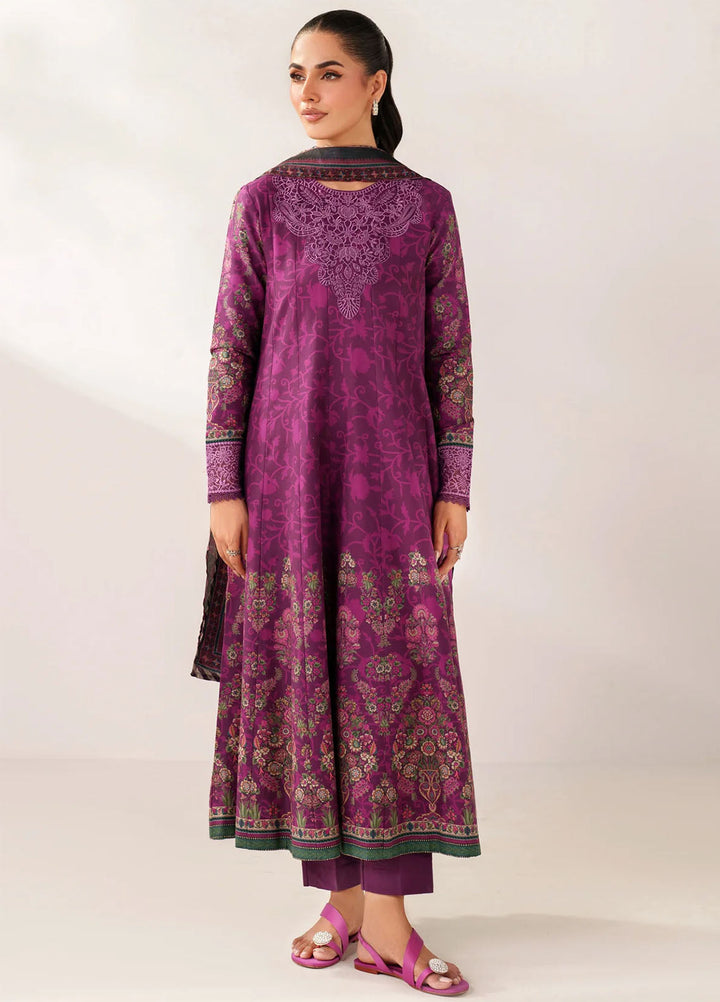 Xenia Formals Unstitched Embroidered Lawn 3 Piece Suit XE26ULS D-07 Ainee - Summer Collection