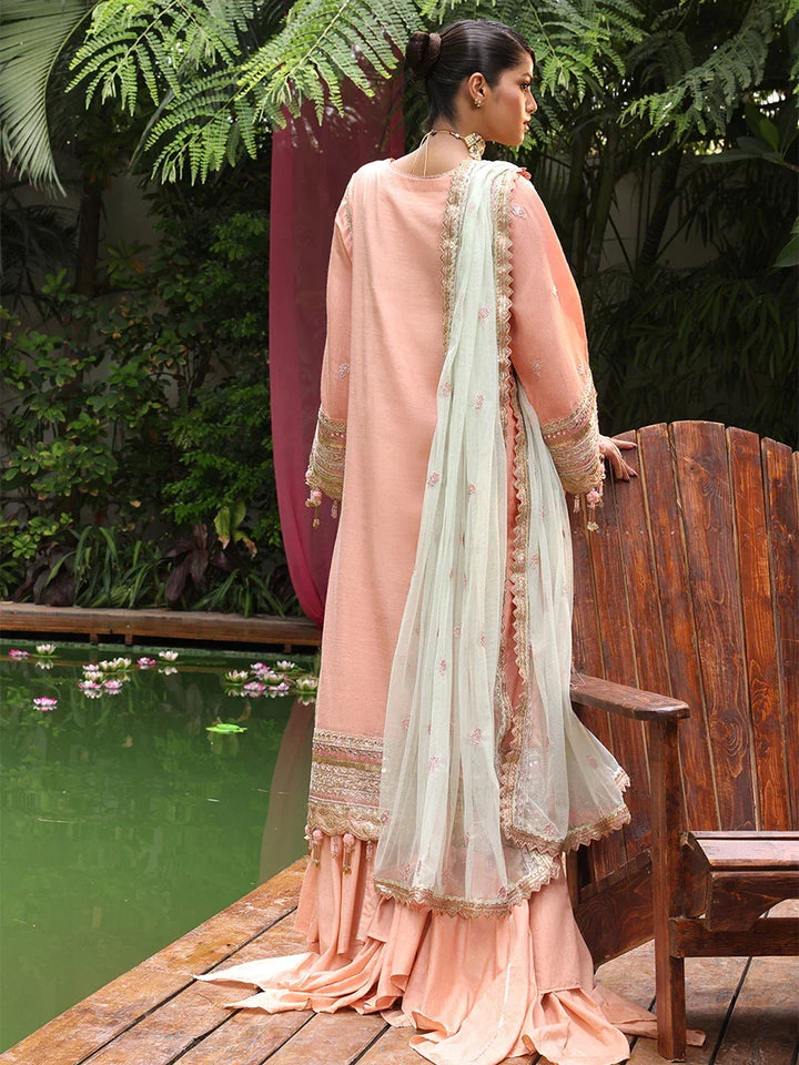 Salitex Women Embroidered Yarn Dyed 3 Piece Suit SUNS24NO003 - Summer Collection