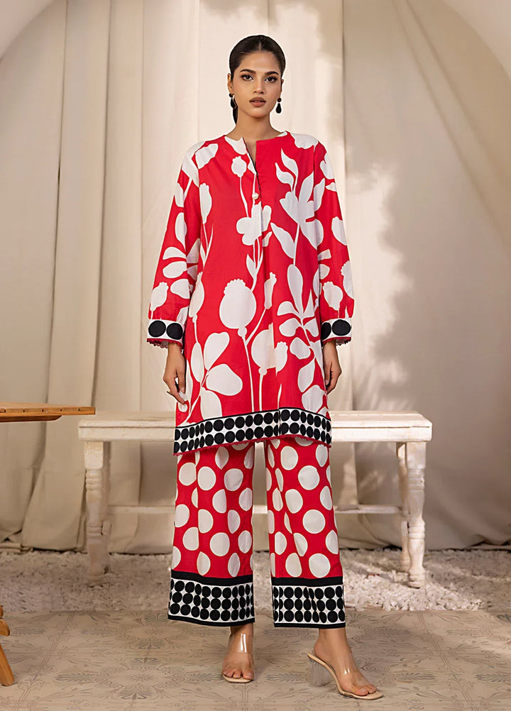 Salitex Women Printed Cambric Co-Ord Set Suit SPL2PBC018 - Summer Collection