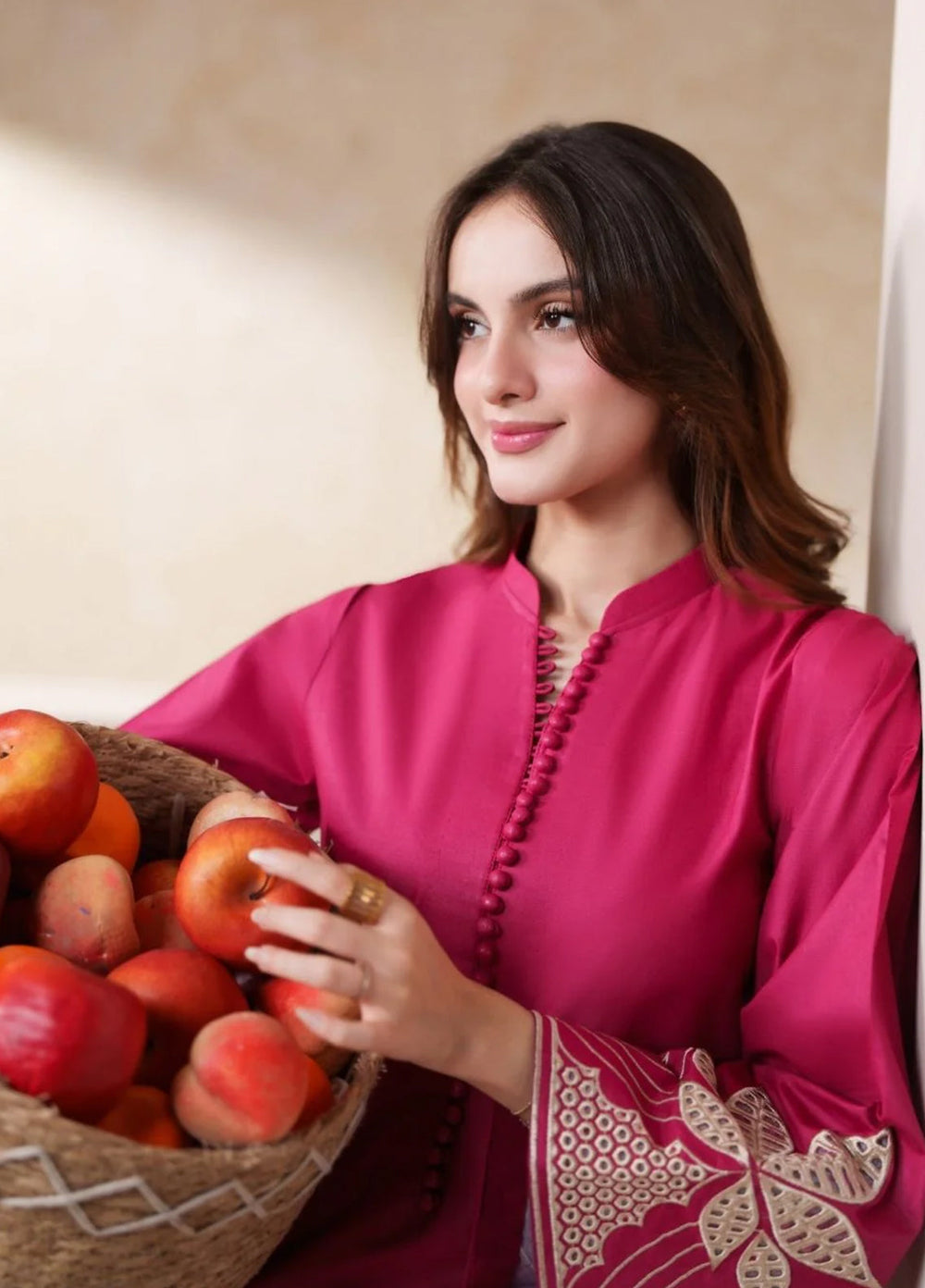 Neeshay Women RTW Embroidered Lawn 2 Piece Suit NSH26RL SB-16 - Casual Collection
