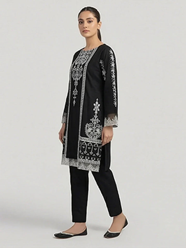 Salitex Women Embroidered Cambric 2 Piece Suit PML2PEC241 - Summer Collection