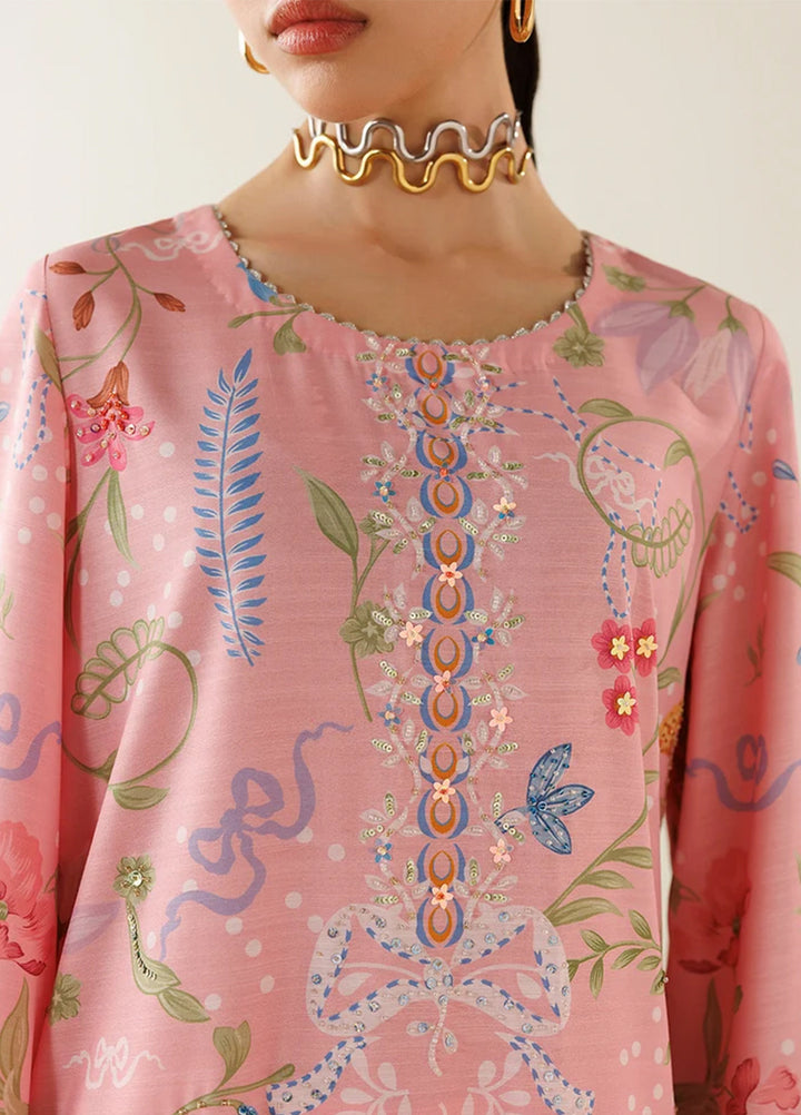 Orlina by Jazmin Unstitched Printed Rawsilk 3 Piece Suit JZ26UO OR26-D04 - Festive Collection