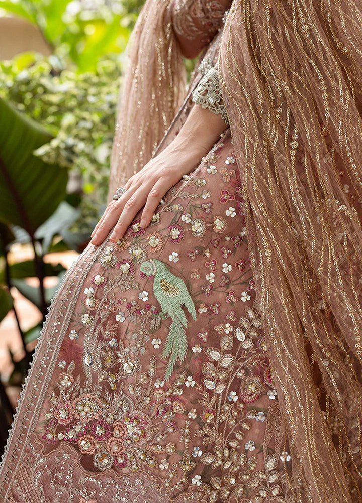 Inception by Mushq Embroidered Net Suits Unstitched 4 Piece MQ25IW D-01 Before Sunrise - Wedding Collection