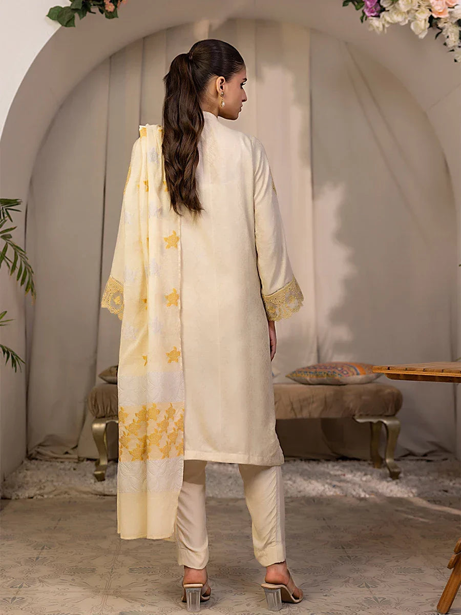 Salitex Women Embroidered Jacquard 2 Piece Suit SPL2PEC034 - Summer Collection