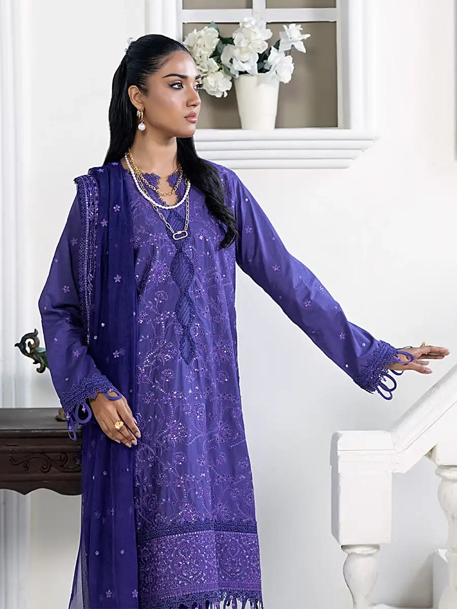 Salitex Women Embroidered Lawn 3 Piece Suit SSW6U3P100 - Summer Collection