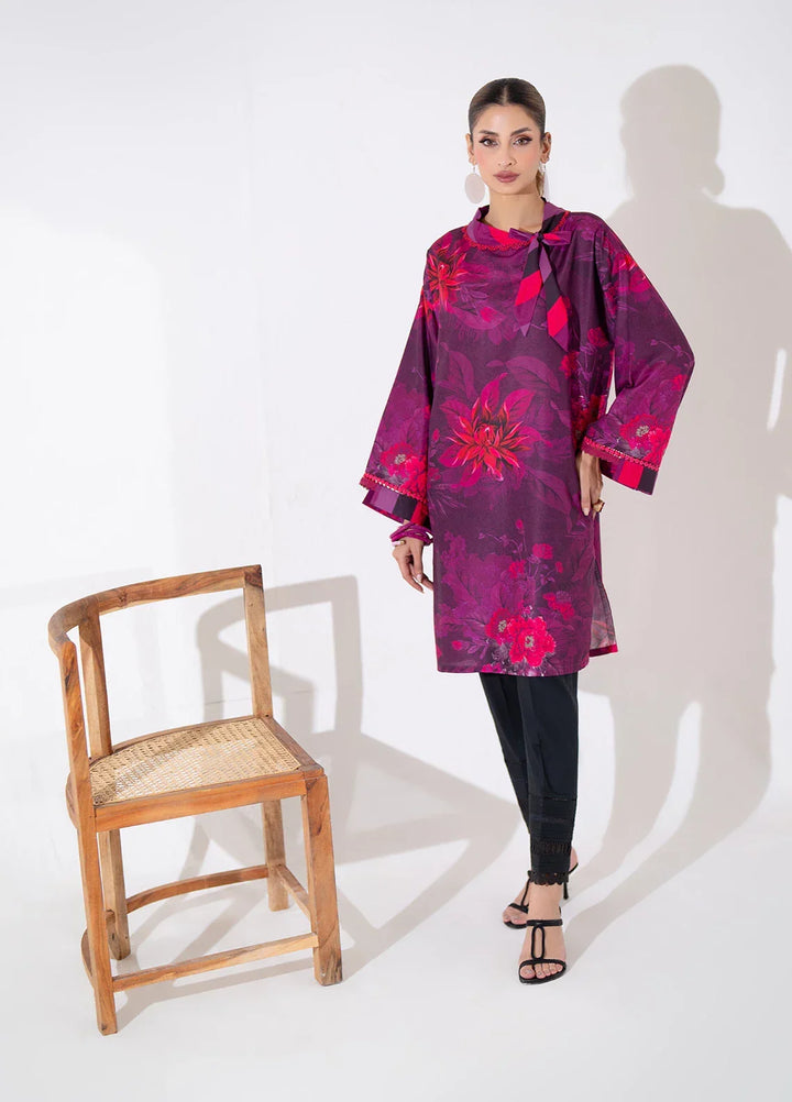 Salitex Women Printed Cambric 1 Piece Shirt WRTKBA24AL203 - Summer Collection