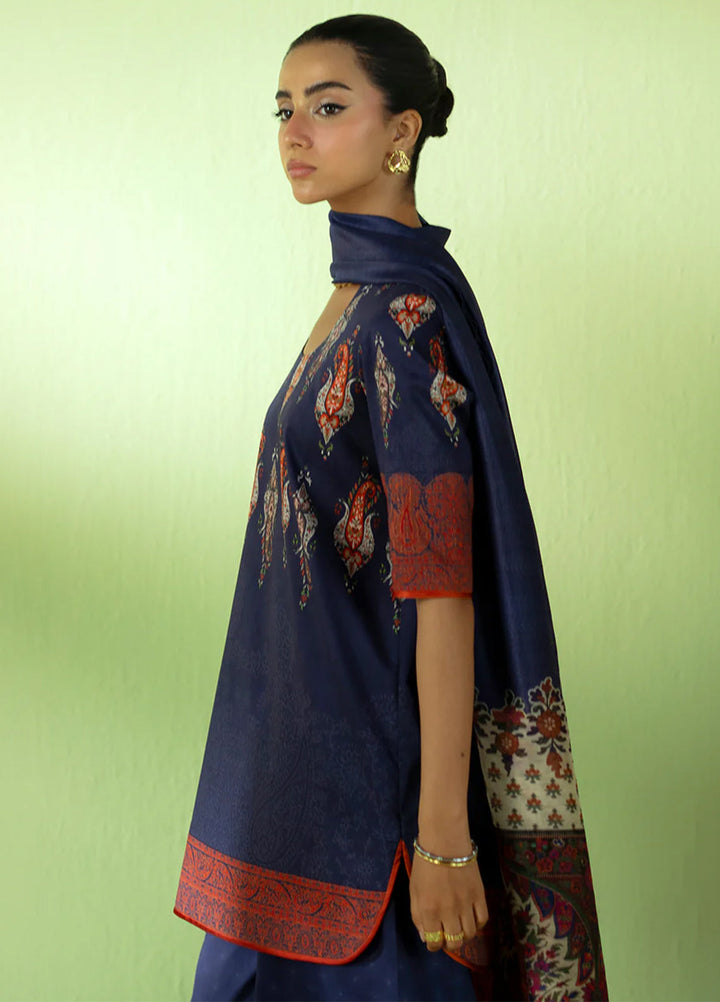 Joolie Prints by Saira Rizwan Printed Cambric Suits Unstitched 3 Piece SR25JP JPU25-02 Cloud Nine - Summer Collection