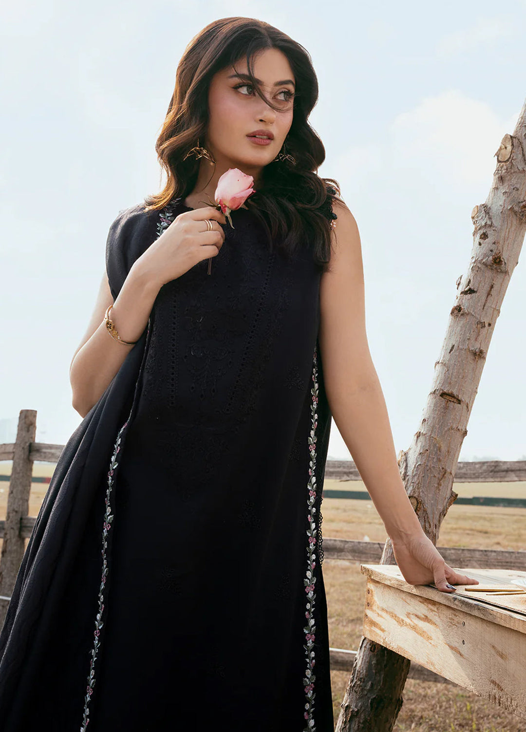Mahveen by Izel Unstitched Embroidered Lawn 3 Piece Suit Sheharbano - Eid Collection
