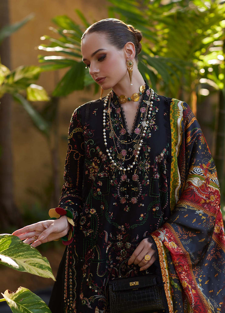 Ariya by Kanwal Malik Unstitched Embroidered Luxury Lawn 3 Piece Suit KM26UA D-6 ZARIA - Summer Collection