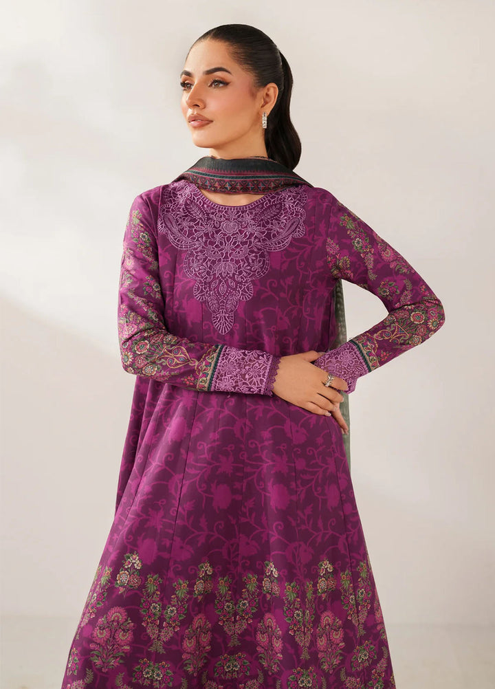 Xenia Formals Unstitched Embroidered Lawn 3 Piece Suit XE26ULS D-07 Ainee - Summer Collection