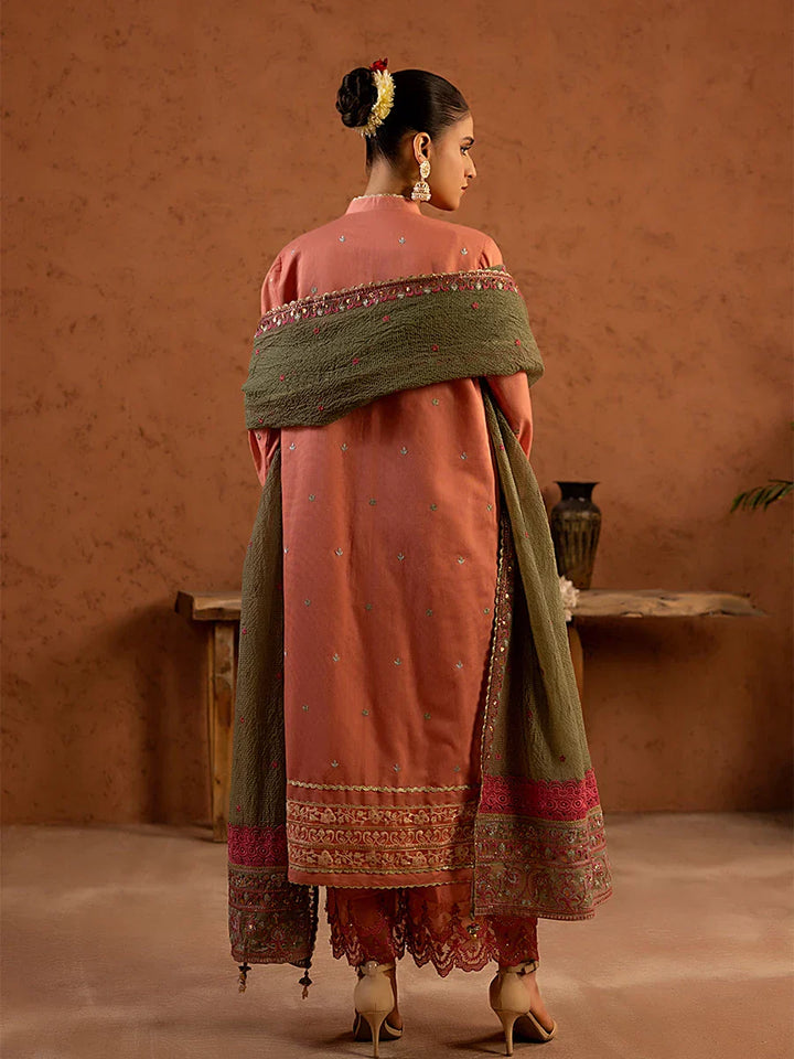 Salitex Women Embroidered Cotton 3 Piece Suit SPL3PELP050 - Summer Collection