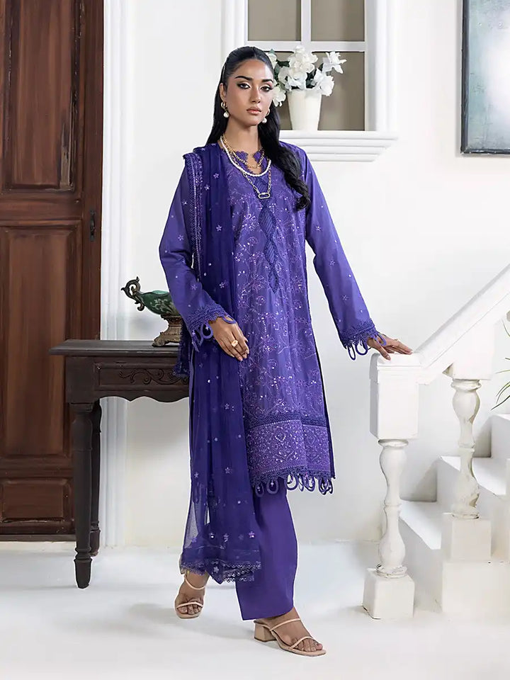 Salitex Women Embroidered Lawn 3 Piece Suit SSW6U3P100 - Summer Collection