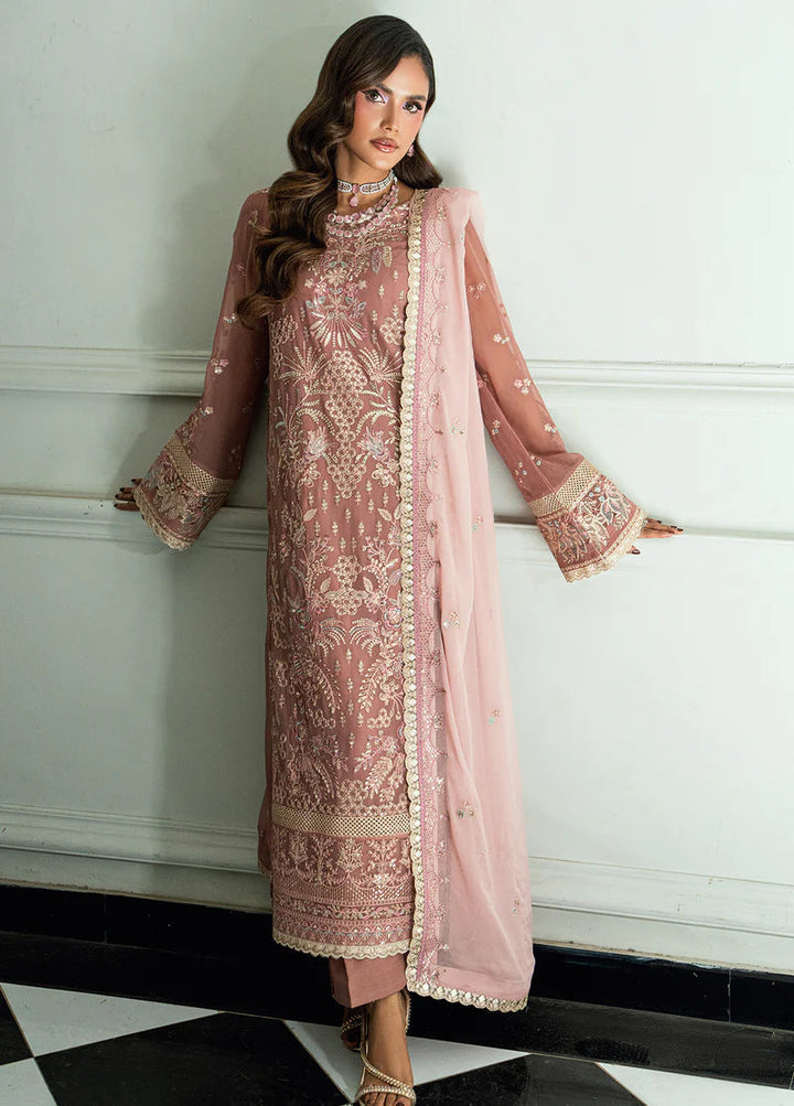 Maison d'or by Sahane Pret Embroidered Chiffon 3 Piece Suit CT 27007P Mellony - Festive Collection