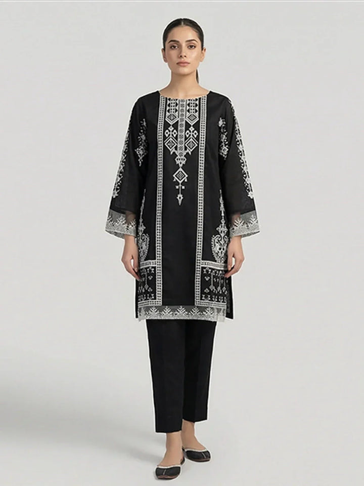 Salitex Women Embroidered Cambric 2 Piece Suit PML2PEC241 - Summer Collection