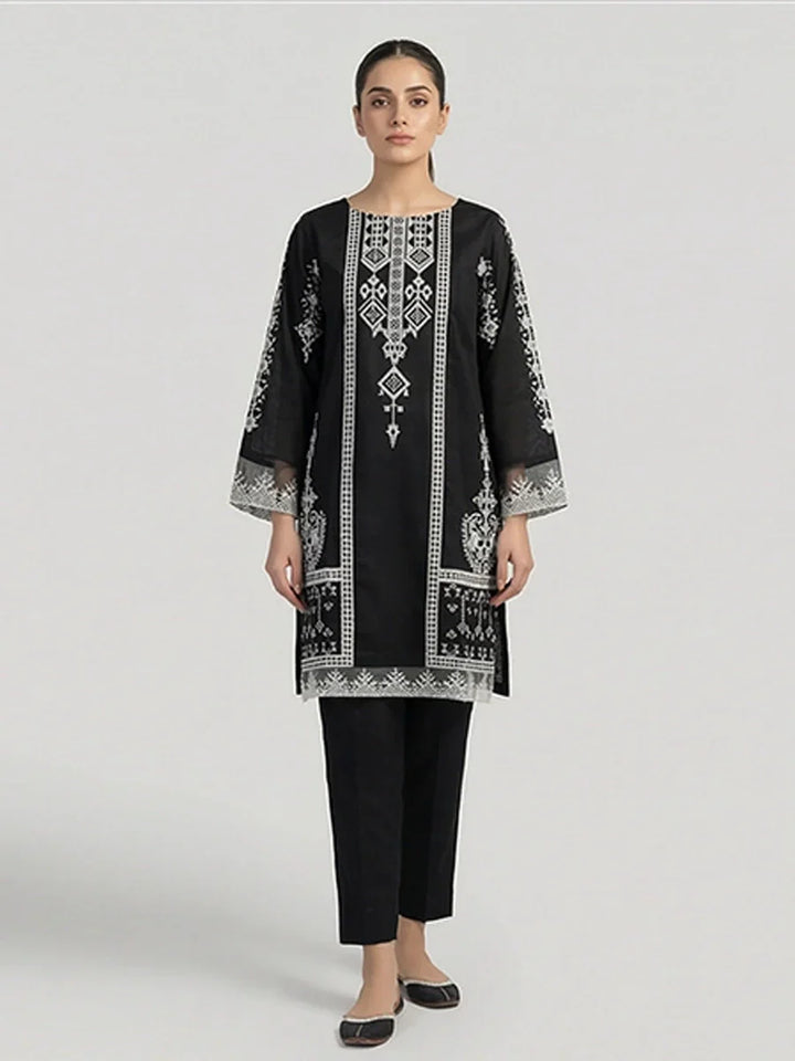Salitex Women Embroidered Cambric 2 Piece Suit PML2PEC241 - Summer Collection