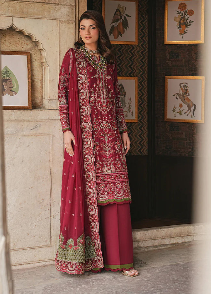 Gulaal Unstitched Embroidered Luxury Lawn 3 Piece Suit GL26USL MIREVRA LL-15 - Festive Collection