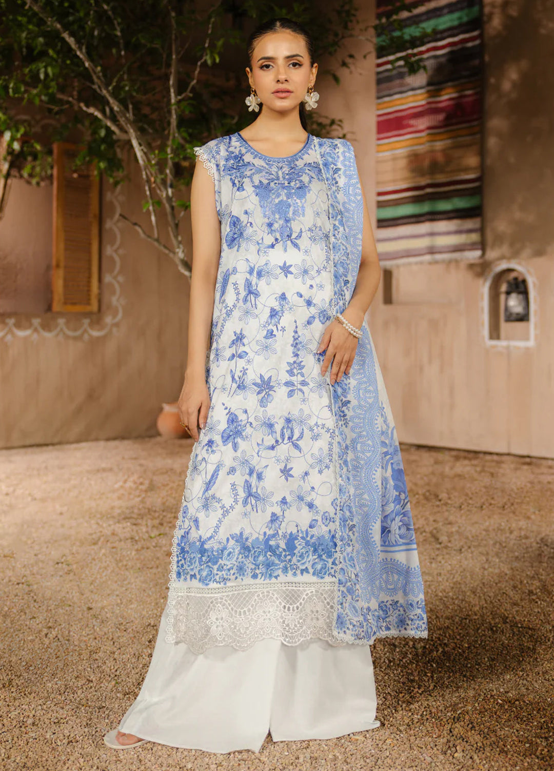 Rangkari by Ayleen Unstitched Embroidered Lawn 3 Piece Suit AY26ULR Aangan - Eid Collection