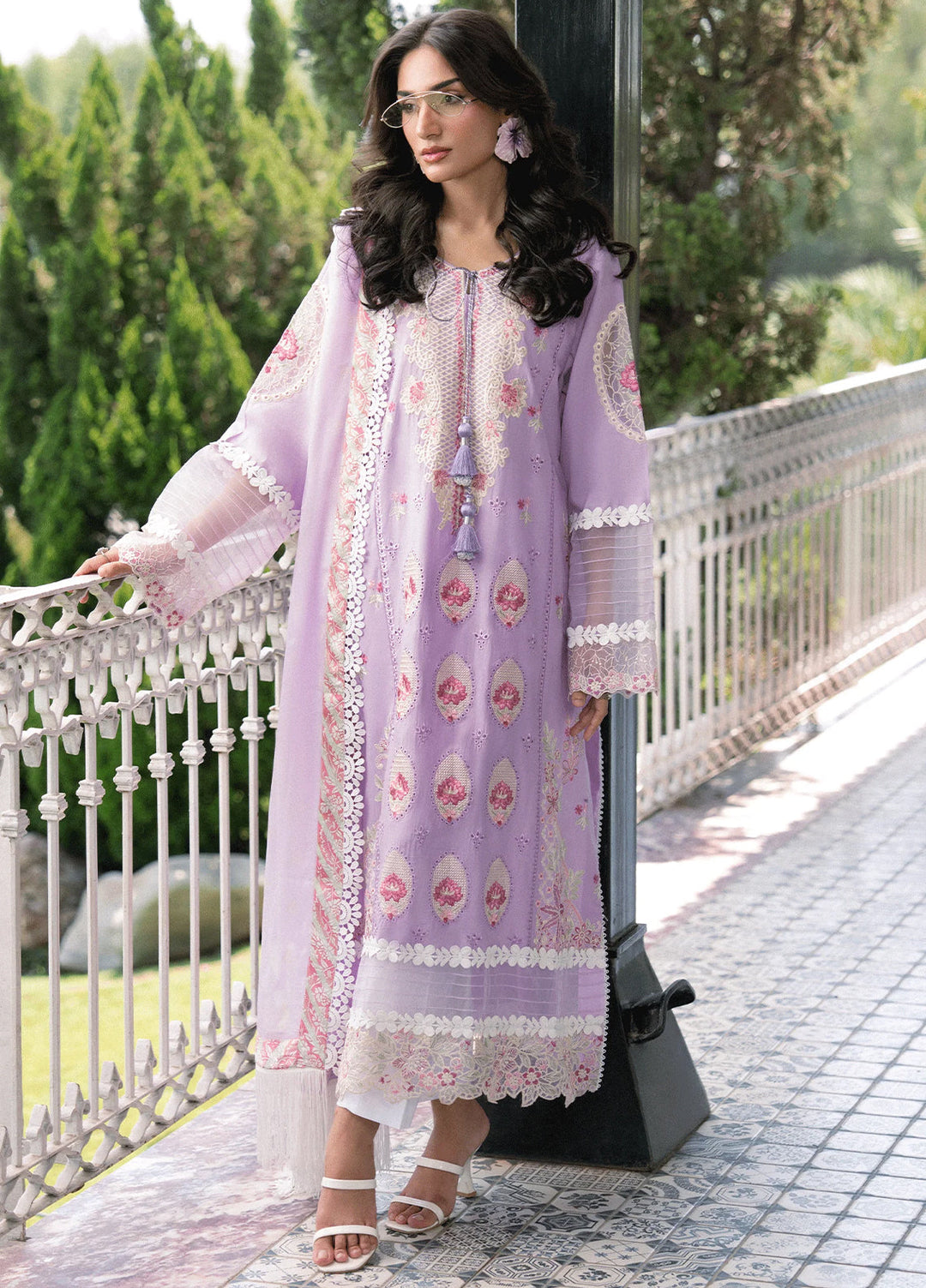 Raum by Sarb Unstitched Embroidered Lawn 3 Piece Suit RS26ULL RLL-03 - Eid Collection