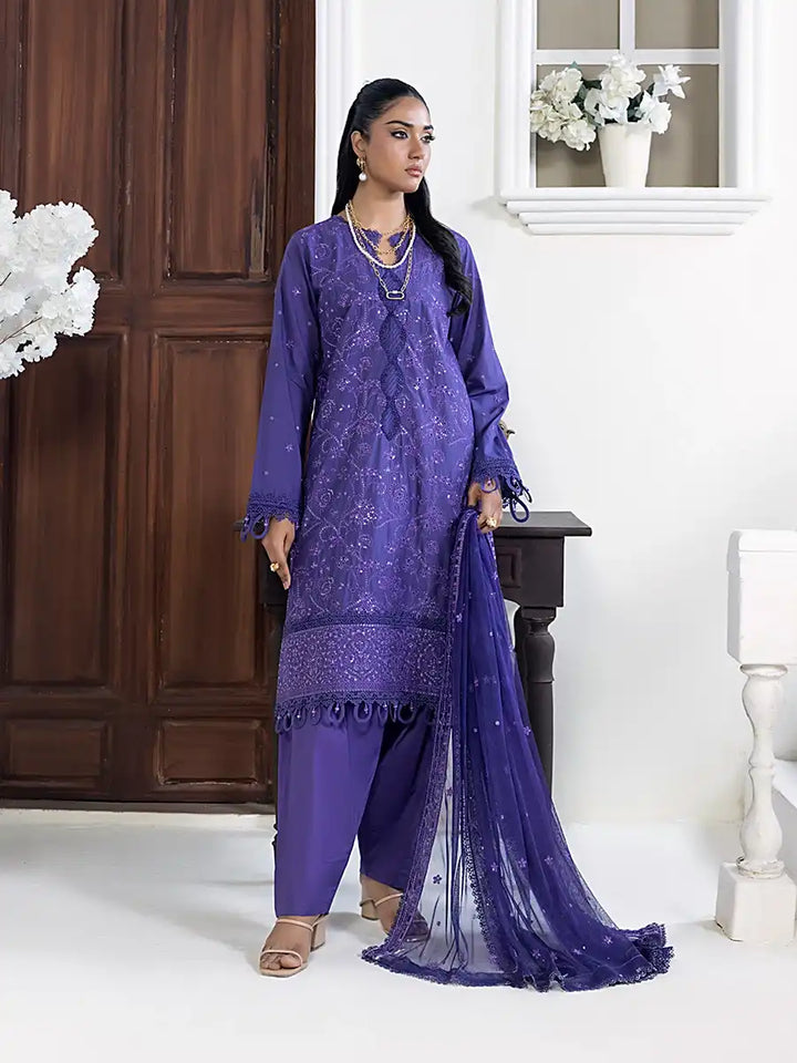 Salitex Women Embroidered Lawn 3 Piece Suit SSW6U3P100 - Summer Collection
