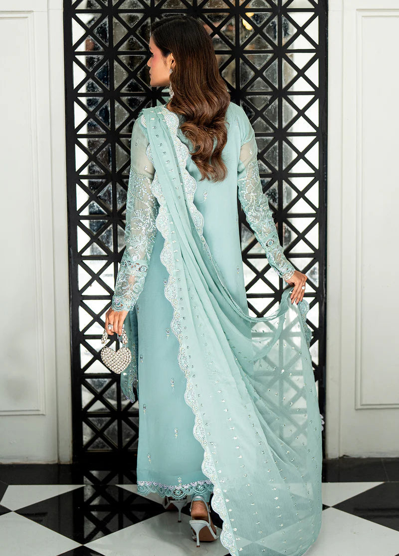 Maison d'or by Sahane RTW Embroidered Chiffon 3 Piece Suit CT-27004P DRIZZLE - Festive Collection