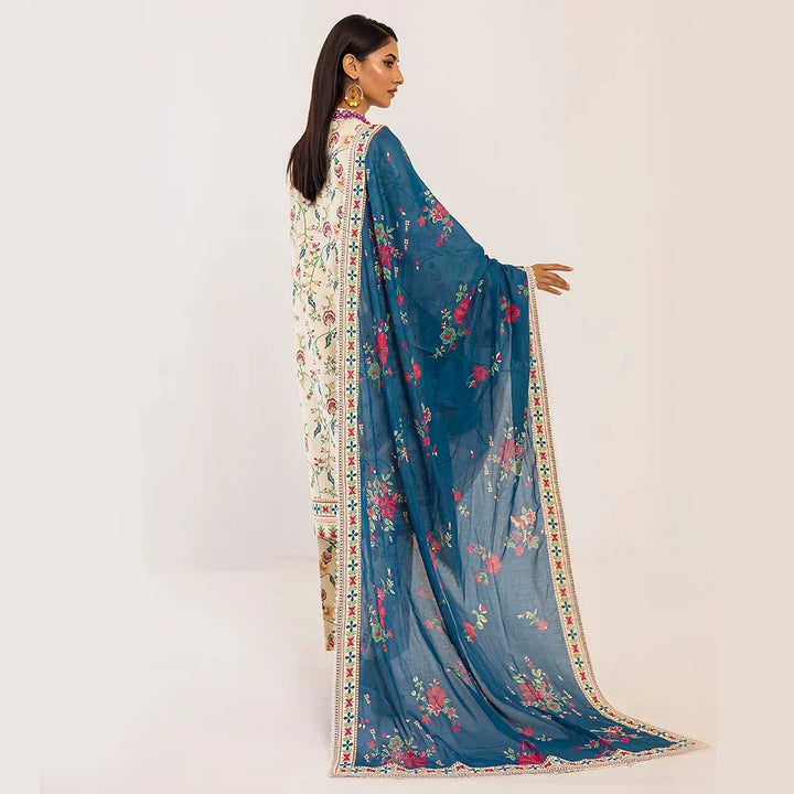 Salitex Women Printed Lawn 3 Piece Suit SSS24U3P008 - Summer Collection