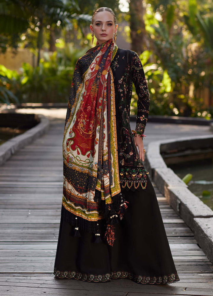Ariya by Kanwal Malik Unstitched Embroidered Luxury Lawn 3 Piece Suit KM26UA D-6 ZARIA - Summer Collection
