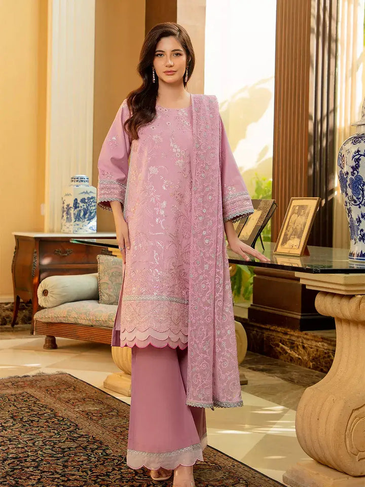 Jashn e Noor by Salitex Unstitched Embroidered 3 Piece Paper Cotton SUNW7NO093 - Summer Collection