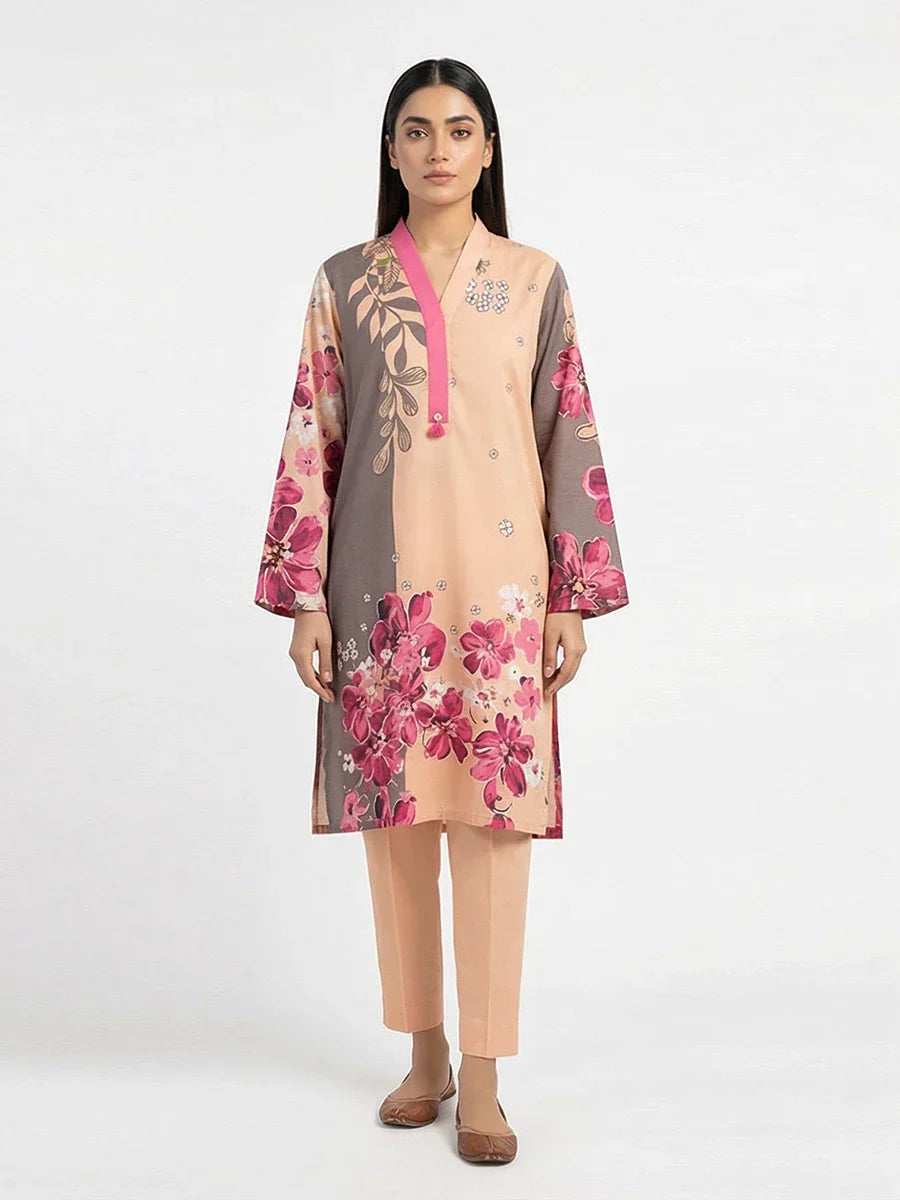 Salitex Women Solids Cambric 1 Piece Shirt CPS23DL028 - Summer Collection