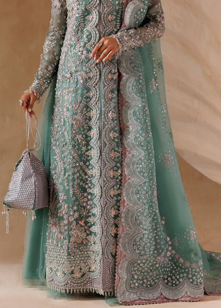 Sardinia Brides Unstitched Hand work Organza 3 Piece Suit SR26UB Juliet 1801 - Wedding Collection
