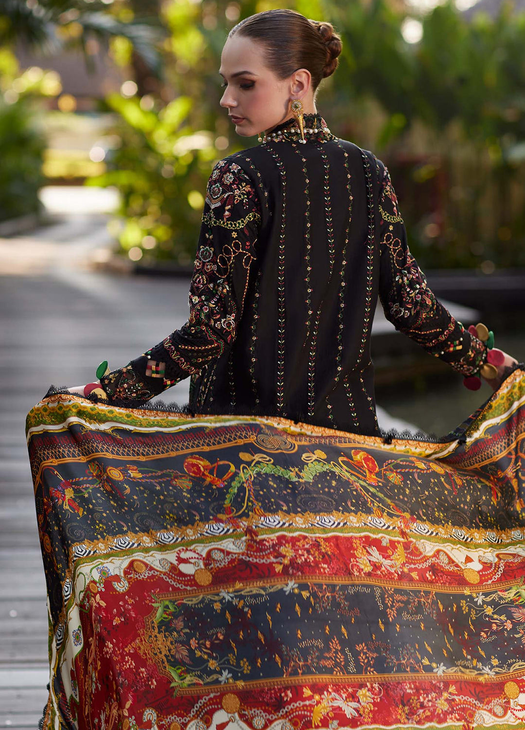 Ariya by Kanwal Malik Unstitched Embroidered Luxury Lawn 3 Piece Suit KM26UA D-6 ZARIA - Summer Collection