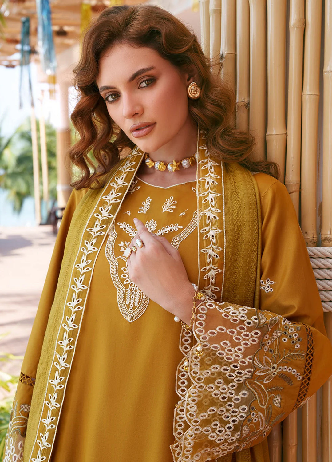 Summer Wine by Izel Unstitched Embroidered Lawn 3 Piece Suit AMAYAH - Eid Collection