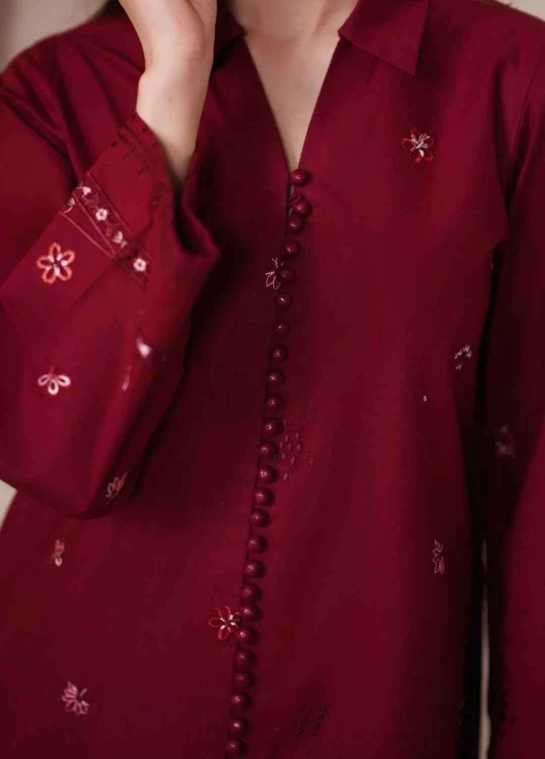 Neeshay Women RTW Embroidered Lawn 2 Piece Suit NSH26RL SB-14 - Casual Collection