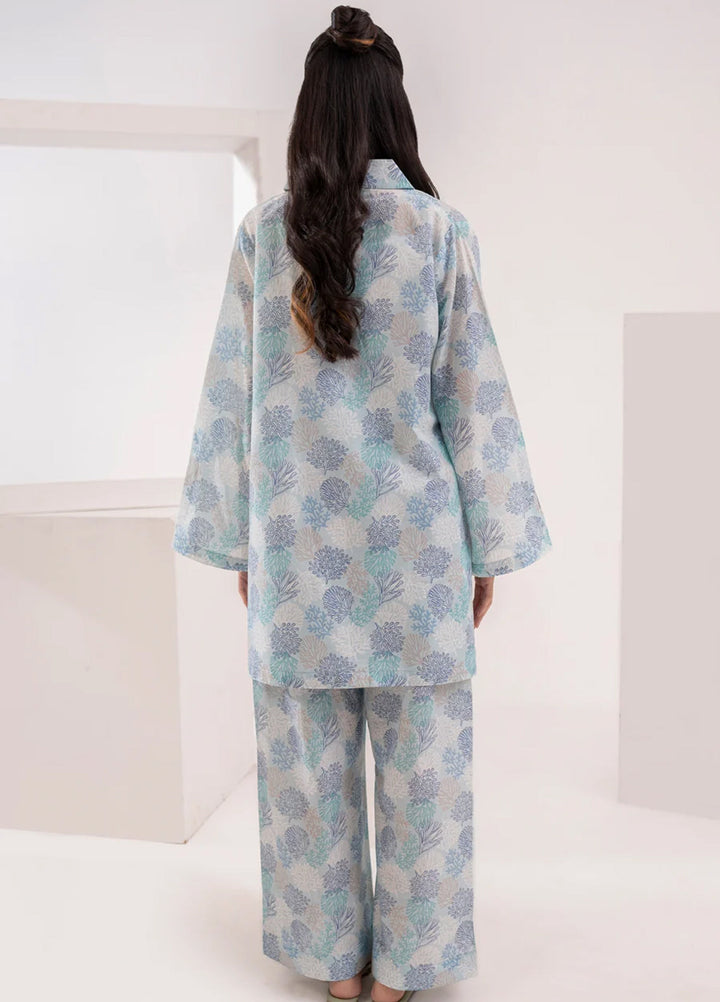The Print Story by Shamooz RTW Printed Lawn 2 Piece Suit SHM26PL Graceful I-L-010 - Casual Collection