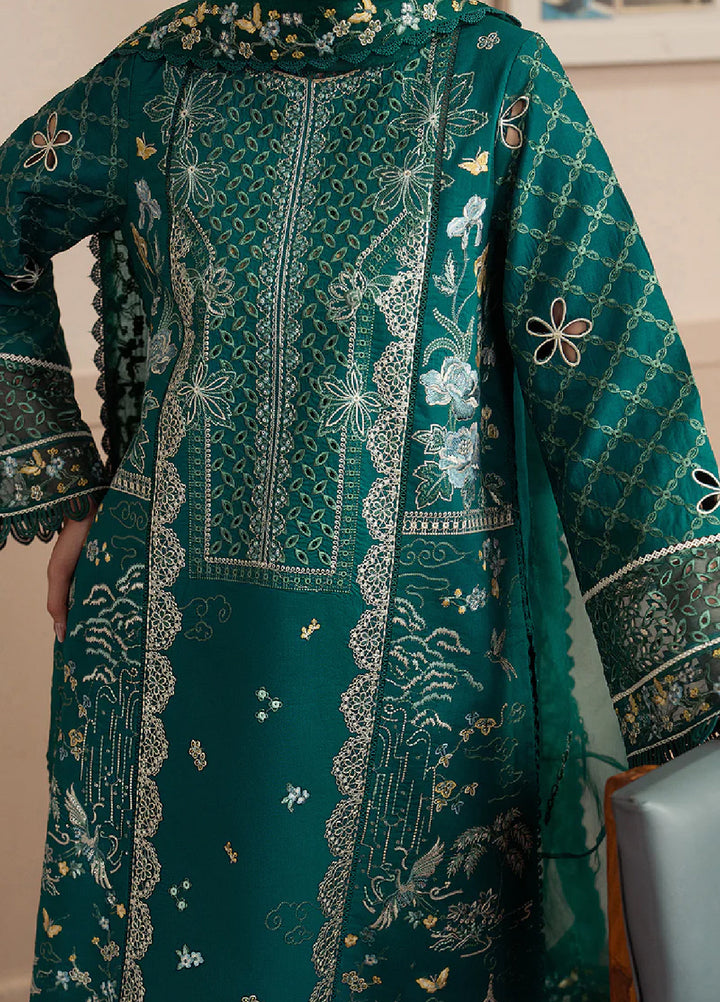 Brewed by Ayzel Unstitched Embroidered Lawn 3 Piece Suit AAF26UBL Roast ZWU-0145-3PO - Festive Collection