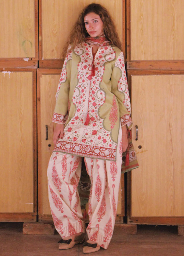 Joolie Prints by Saira Rizwan Printed Cambric Suits Unstitched 3 Piece SR25JP JPU25-06 Urban Whisper - Summer Collection