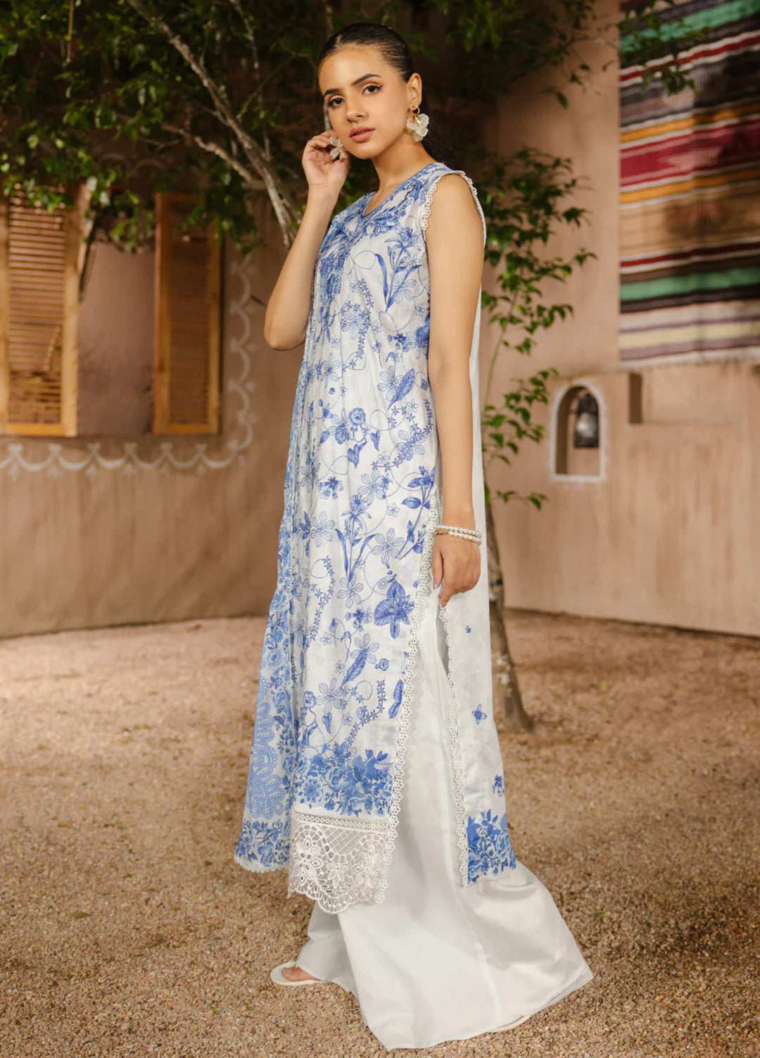 Rangkari by Ayleen Unstitched Embroidered Lawn 3 Piece Suit AY26ULR Aangan - Eid Collection