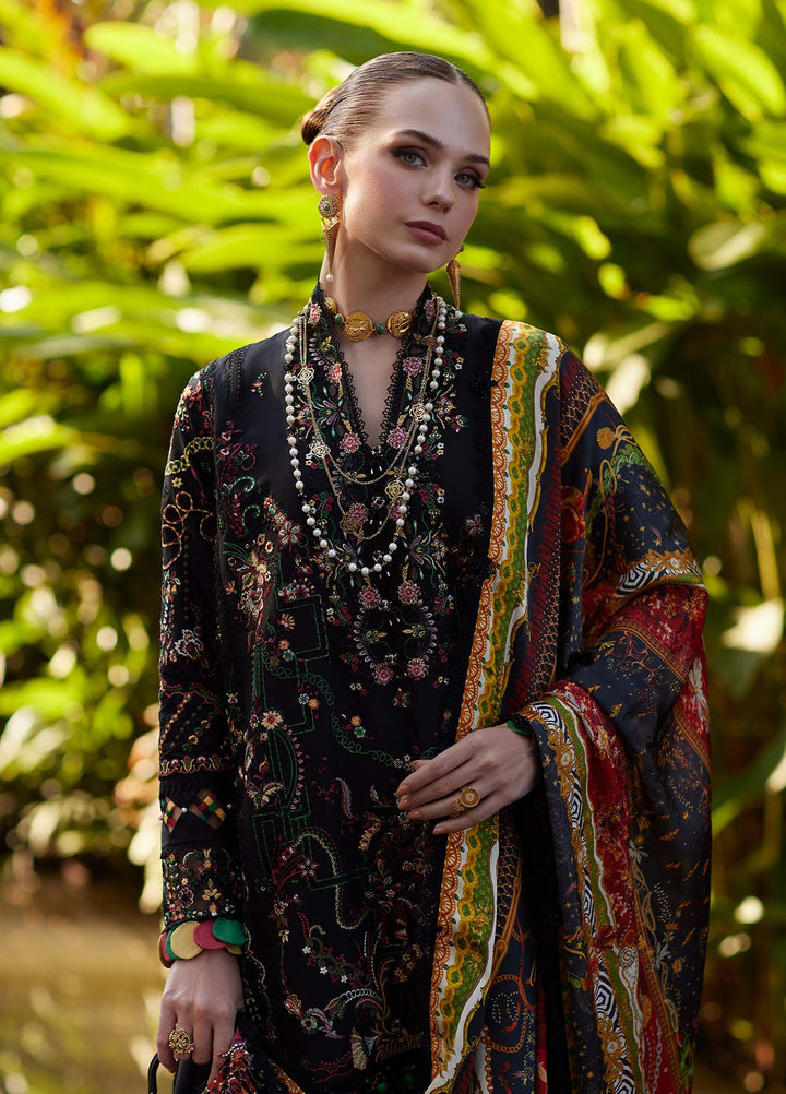 Ariya by Kanwal Malik Unstitched Embroidered Luxury Lawn 3 Piece Suit KM26UA D-6 ZARIA - Summer Collection