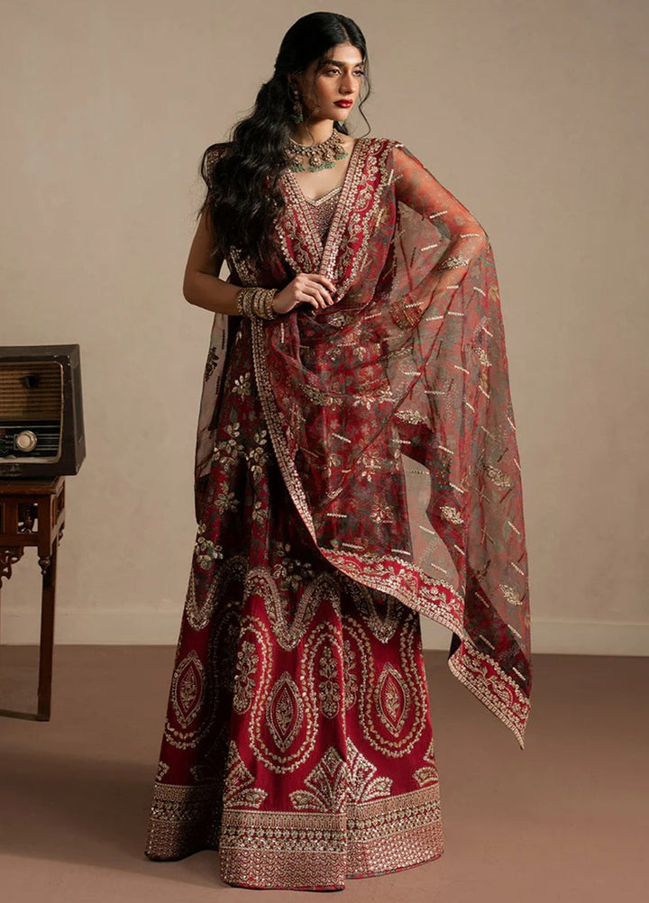 Qurbat by Ayzel Unstitched Embroidered Silk 3 Piece Suit AAF26UQ D-6 Taaruf - Festive Collection