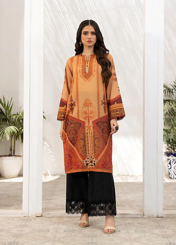 Salitex Women Printed Cambric 1 Piece Shirt SPW6AP014 - Winter Collection