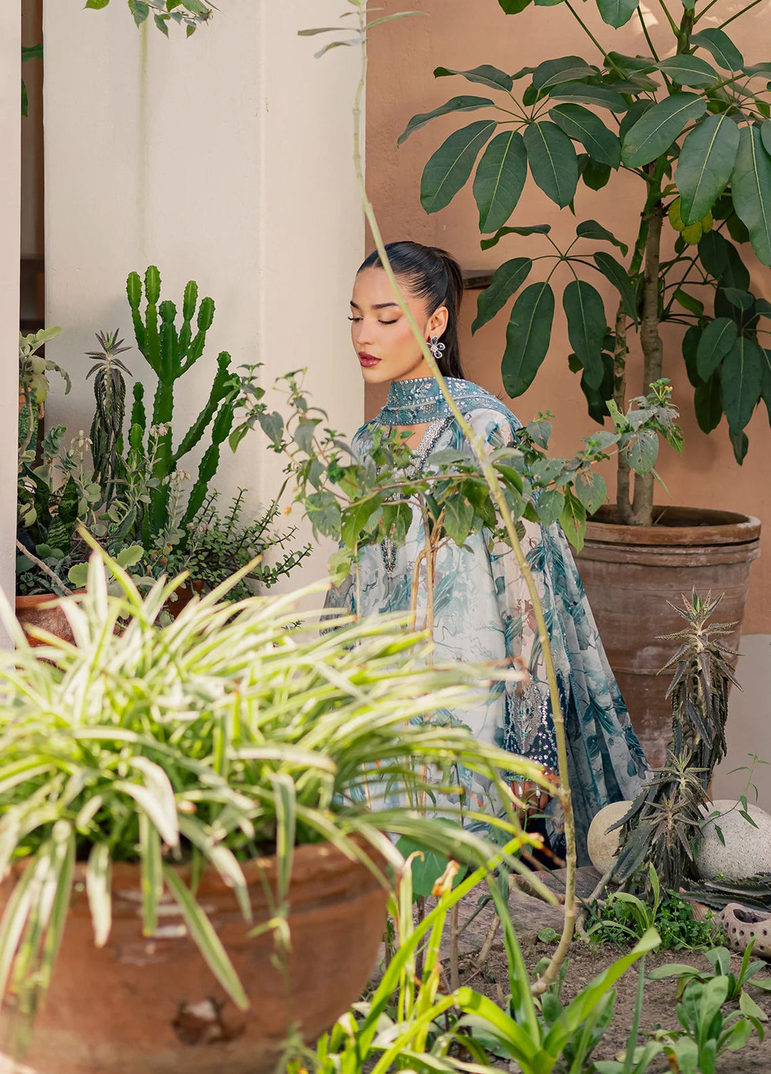 Heirloom by Daria Unstitched Embroidered Chiffon 4 Piece Suit DC26UCH DA-54 - Festive Collection