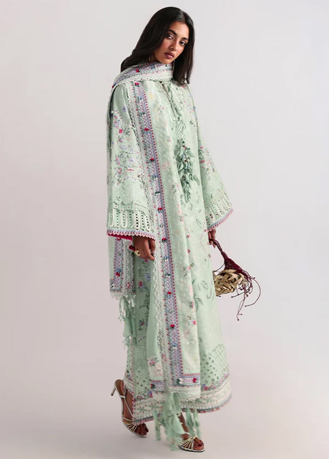 Suffuse Unstitched Embroidered Lawn 3 Piece Suit SSY26ULE Seroli - Eid Collection