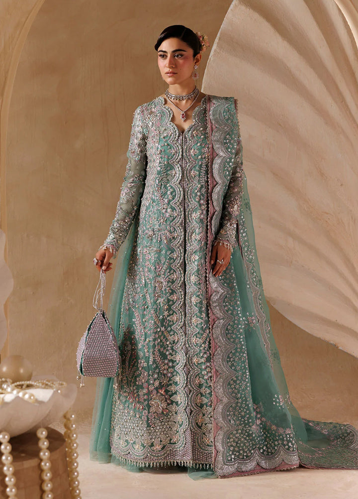 Sardinia Brides Unstitched Hand work Organza 3 Piece Suit SR26UB Juliet 1801 - Wedding Collection