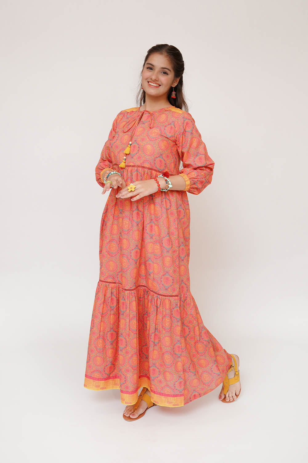 Senorita Girls RTW Printed Cotton Lawn 1 Piece Suit GAA-03504 Eid Collection